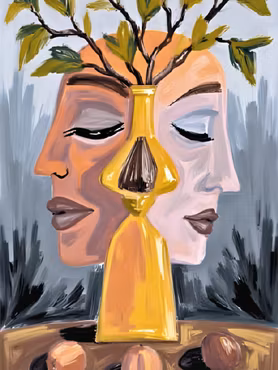 Graphic Art By Pär "Wild Flower 4230"