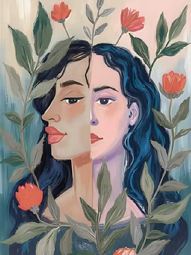 Graphic Art By Pär "Wild Flower 4240"