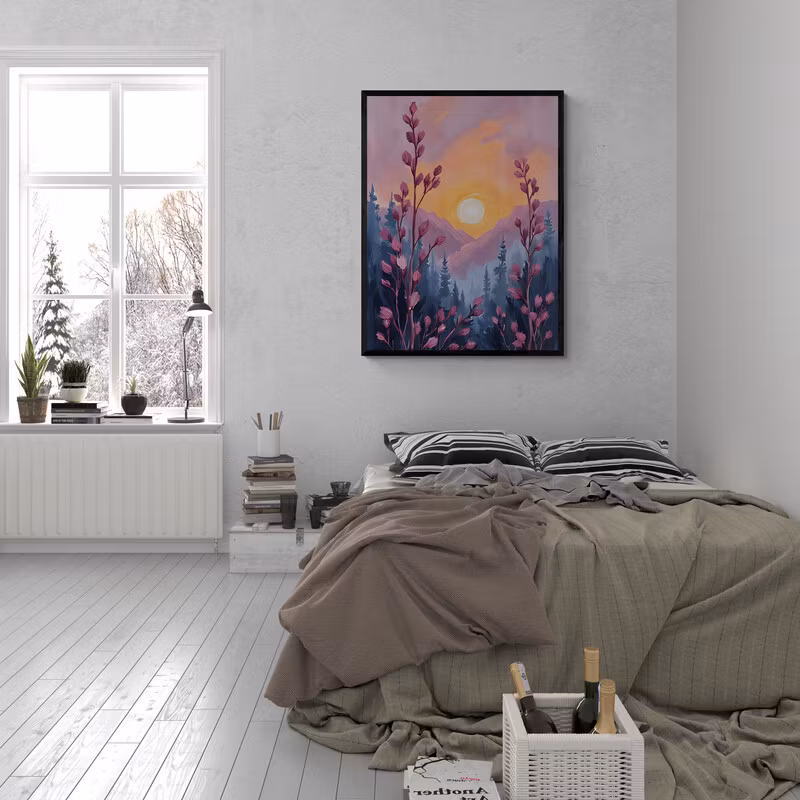 Graphic Art By Pär "Wild Flower 4101"