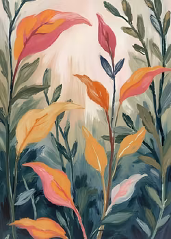 Graphic Art "Wild Flower 6103"