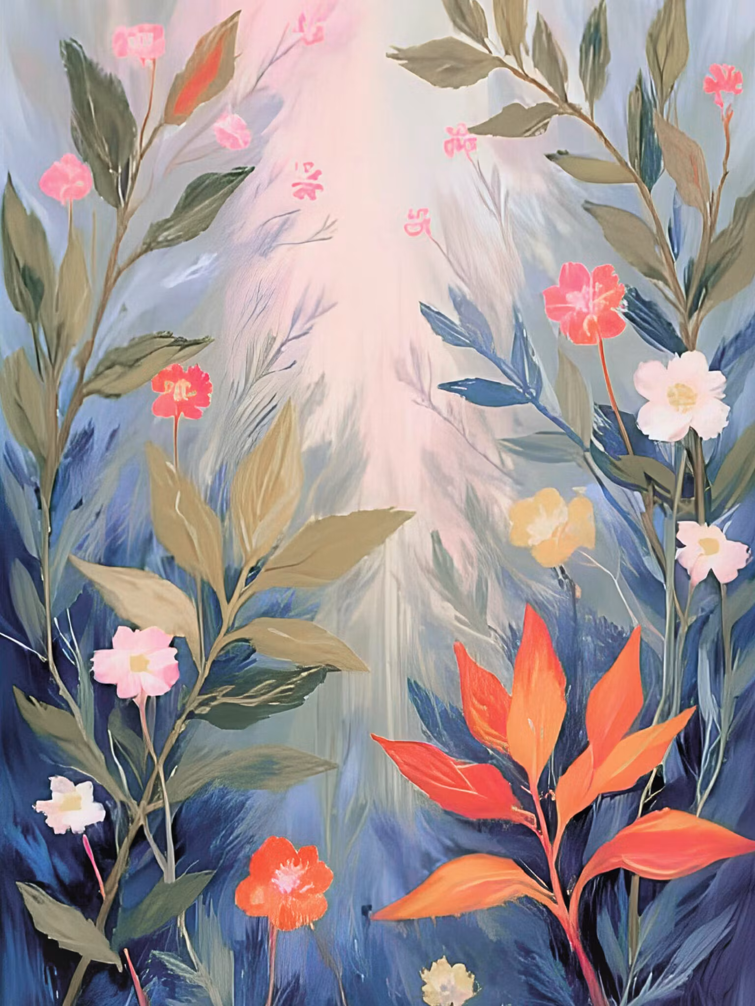 Graphic Art "Wild Flower 6105"