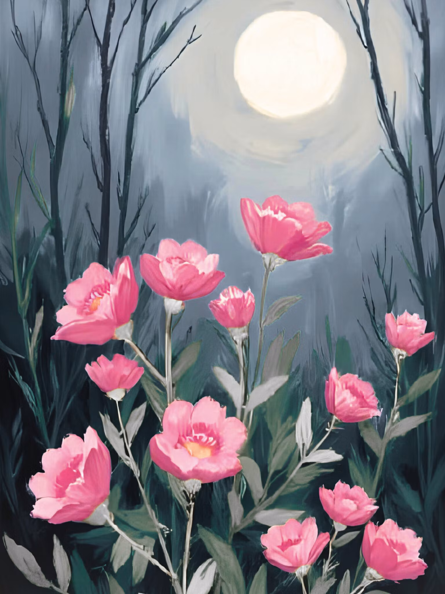 Graphic Art "Wild Flower 6107"