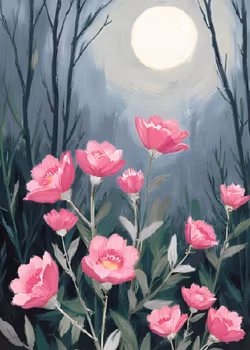 Graphic Art "Wild Flower 6107"