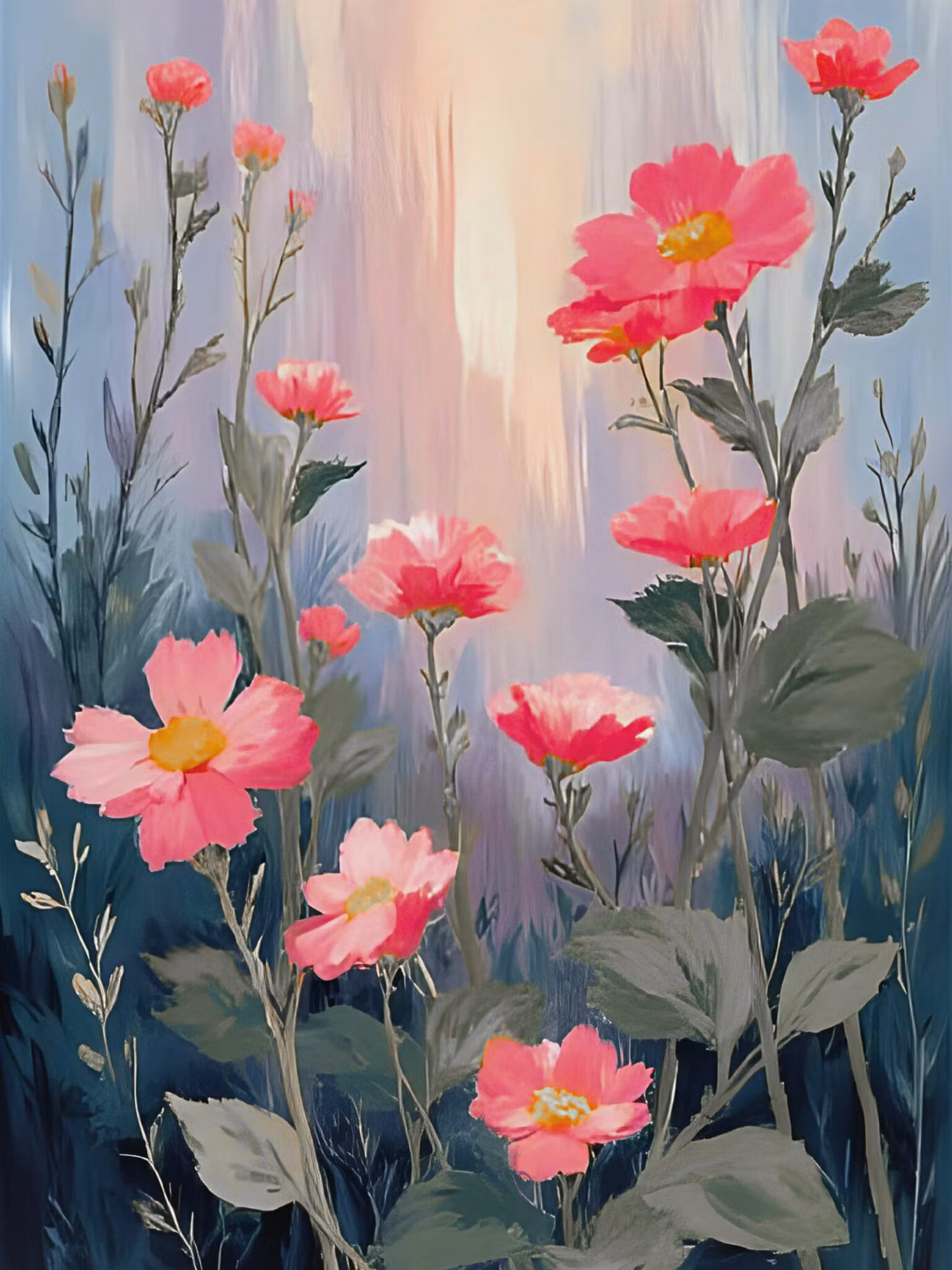 Graphic Art "Wild Flower 6200"