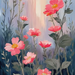 Graphic Art "Wild Flower 6200"