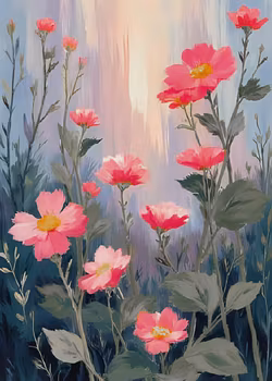 Graphic Art "Wild Flower 6200"