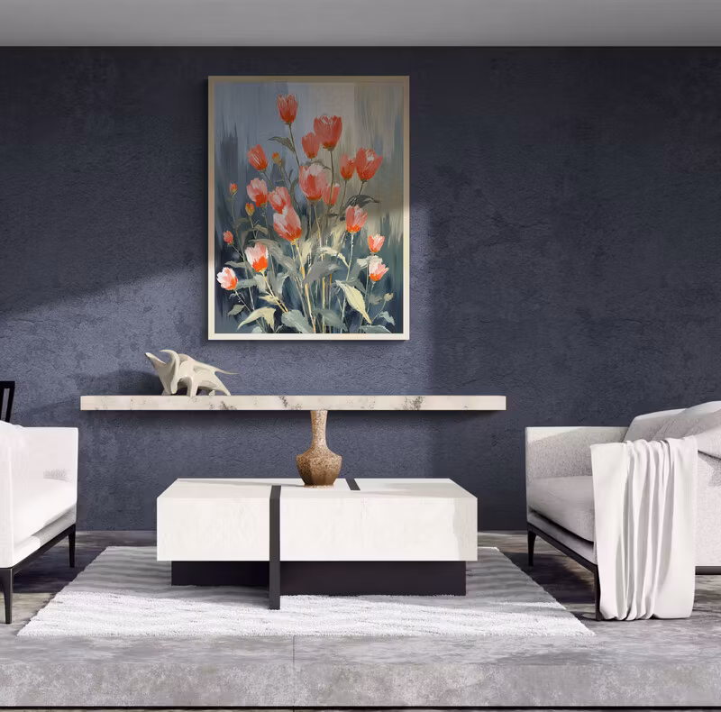 Graphic Art "Wild Flower 6205"