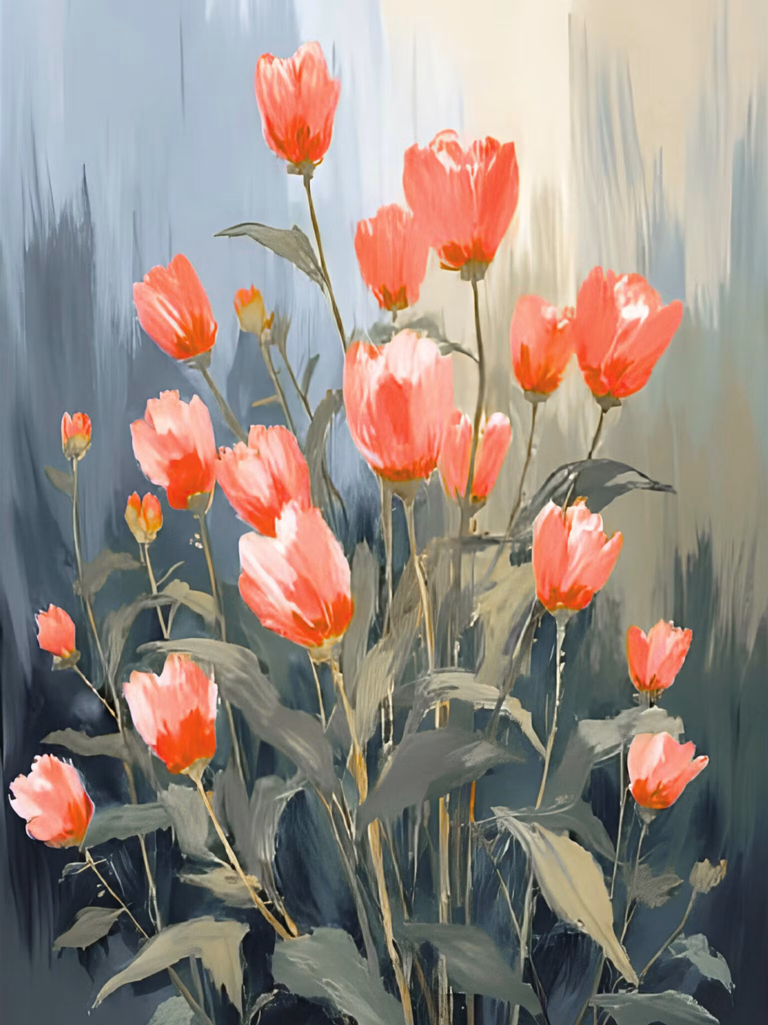 Graphic Art "Wild Flower 6205"