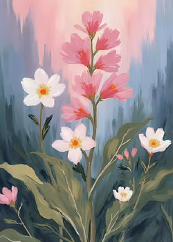 Graphic Art "Wild Flower 6210"