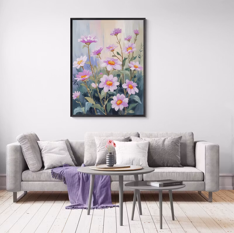 Graphic Art "Wild Flower 6215"