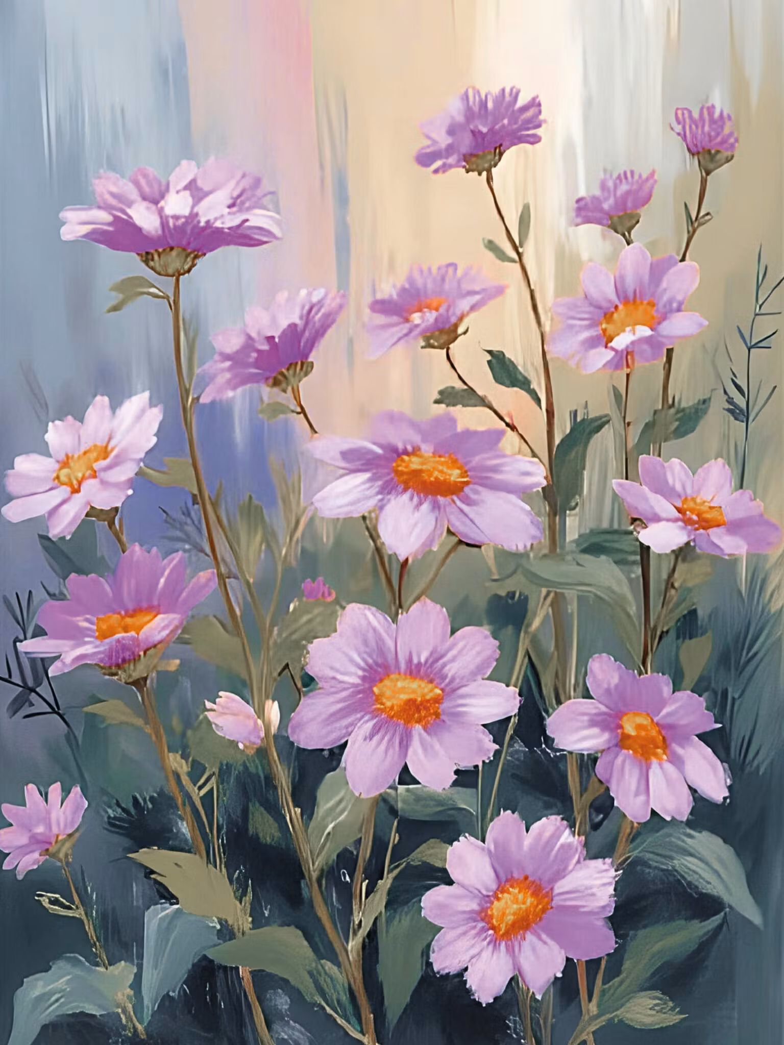 Graphic Art "Wild Flower 6215"