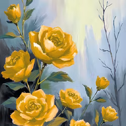 Graphic Art "Wild Flower 6220"