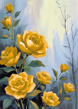 Graphic Art "Wild Flower 6220"