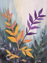 Graphic Art "Wild Flower 6225"