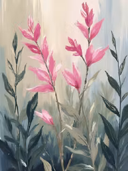 Graphic Art "Wild Flower 6230"