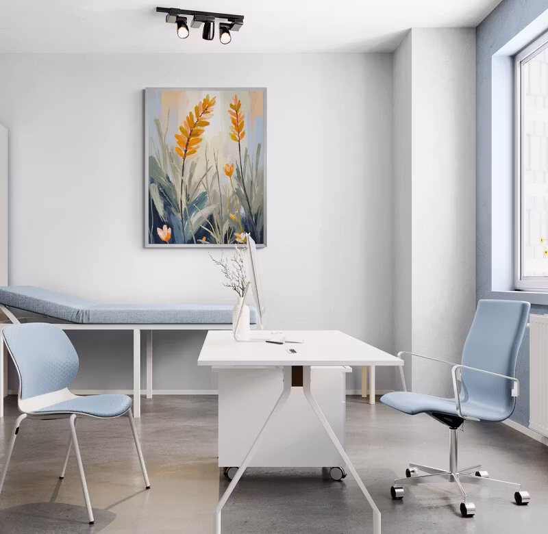 Graphic Art "Wild Flower 6235"