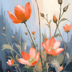 Graphic Art "Wild Flower 6240"