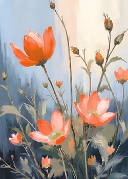 Graphic Art "Wild Flower 6240"