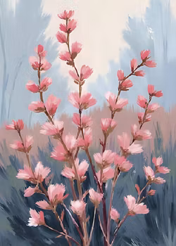 Graphic Art "Wild Flower 6245"