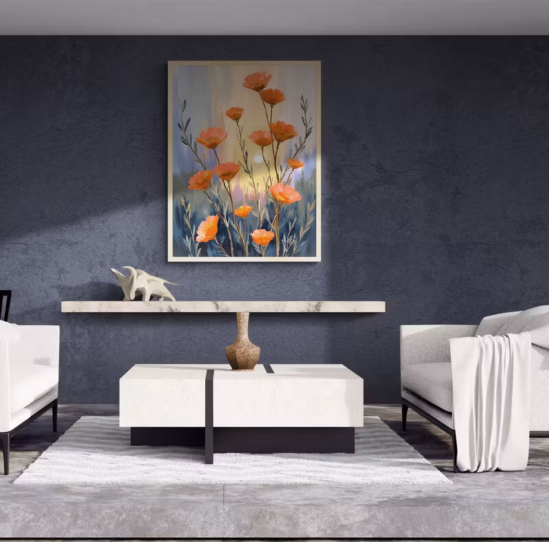 Graphic Art "Wild Flower 6250"