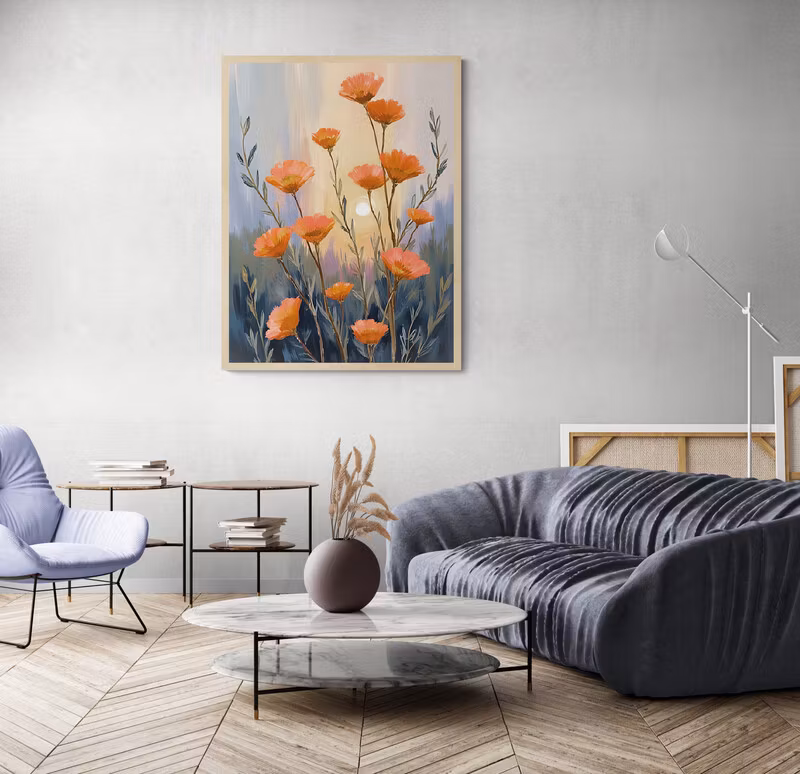 Graphic Art "Wild Flower 6250"