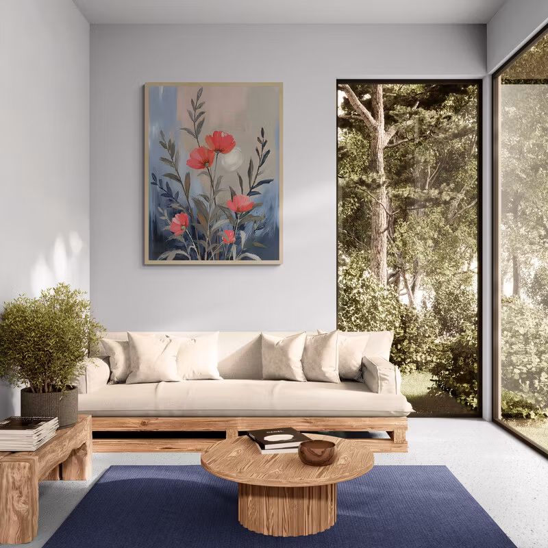 Graphic Art "Wild Flower 6255"