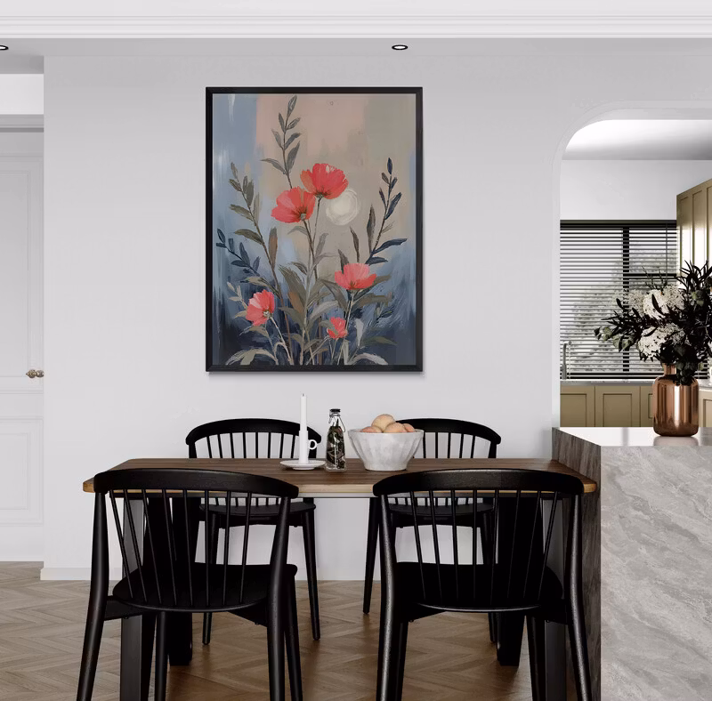 Graphic Art "Wild Flower 6255"