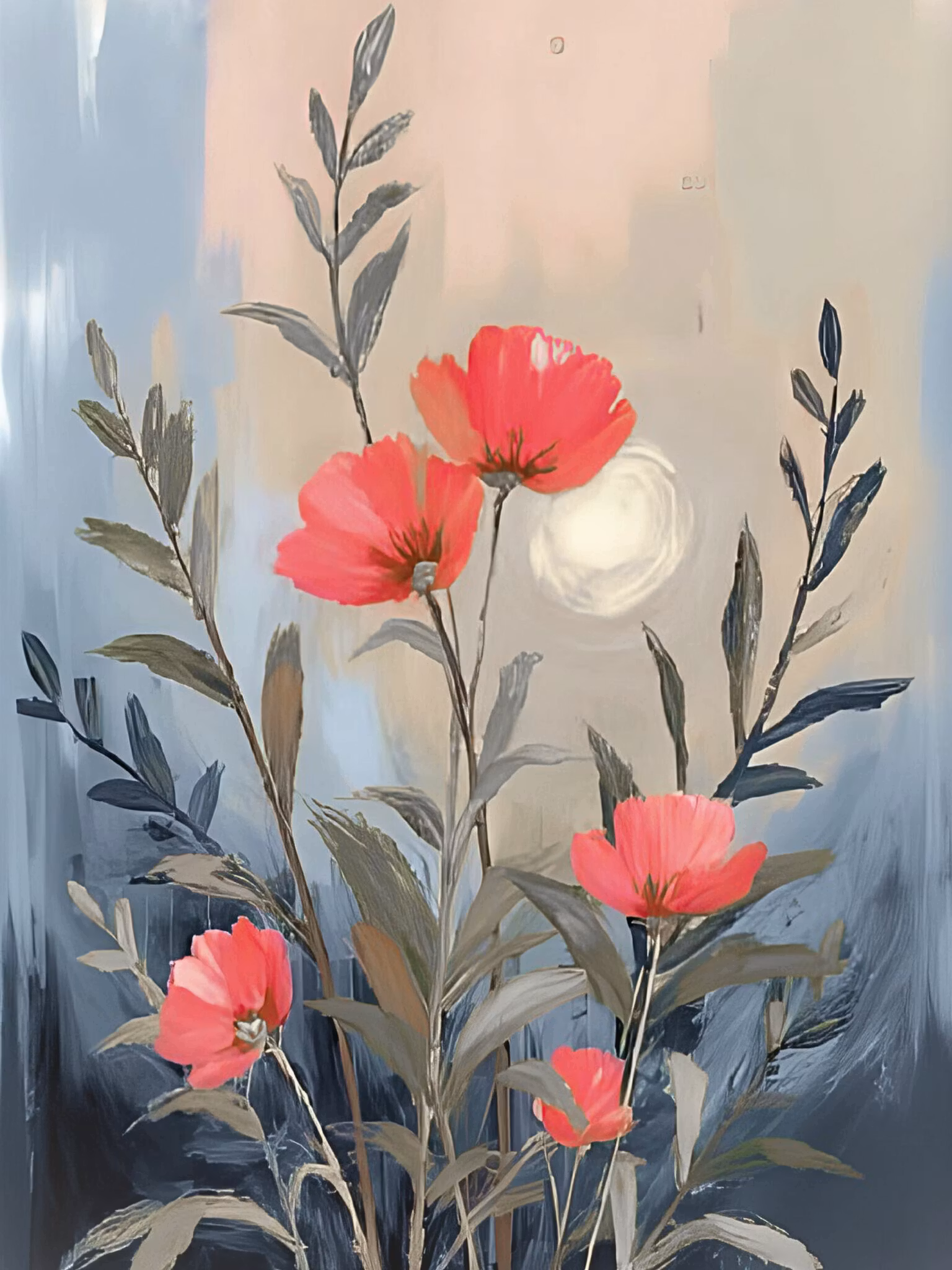 Graphic Art "Wild Flower 6255"