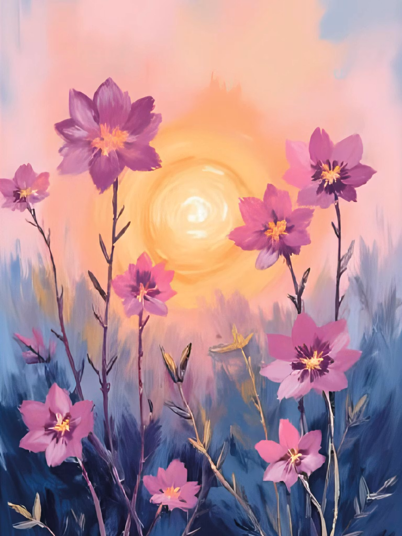 Graphic Art "Wild Flower 6260"