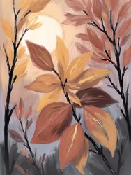 Graphic Art "Wild Flower 6270"