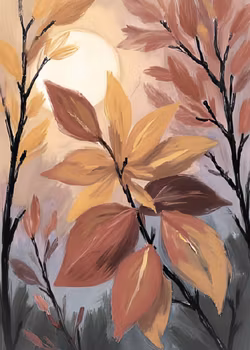 Graphic Art "Wild Flower 6270"