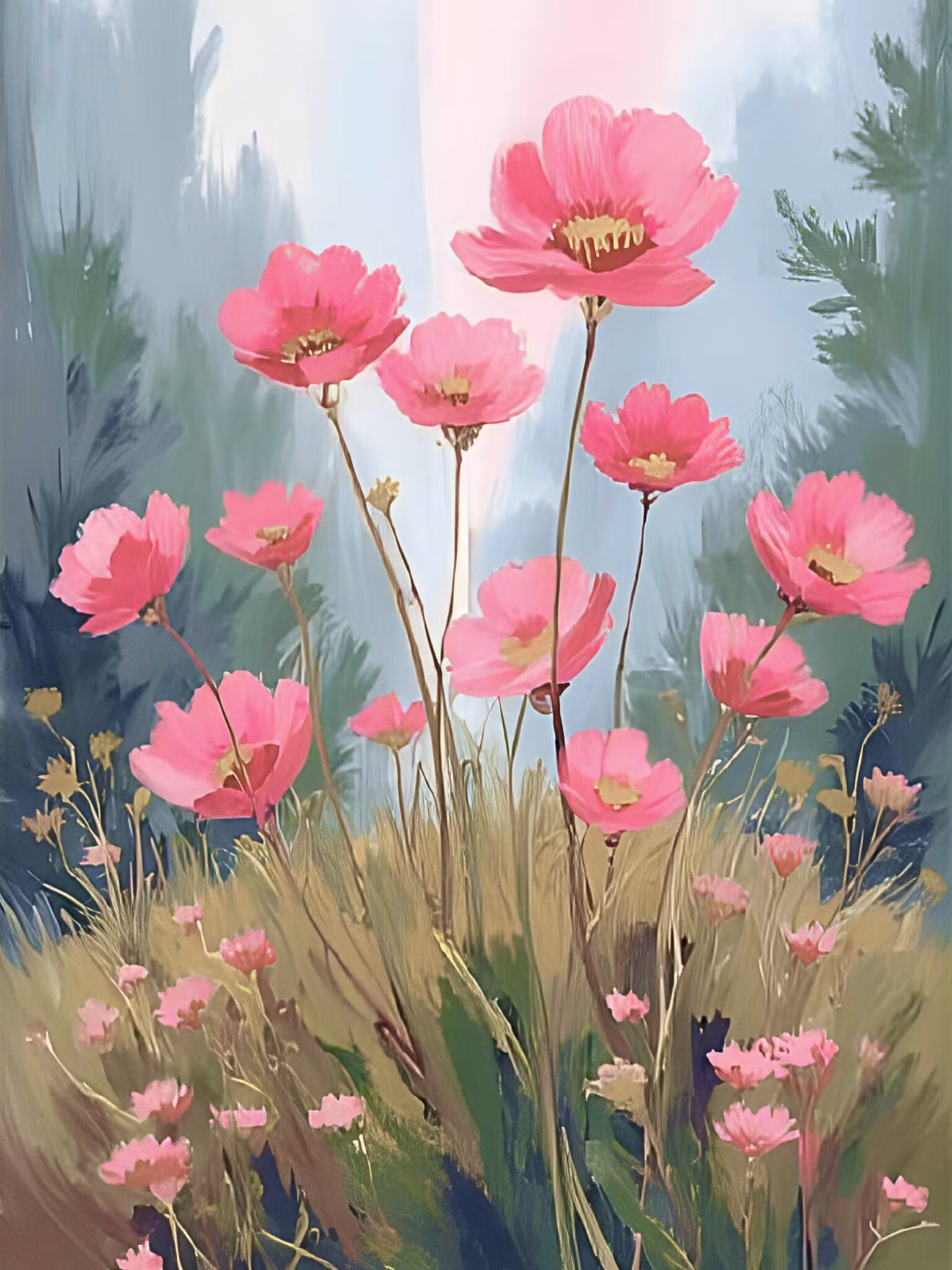 Graphic Art "Wild Flower 6290"