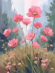 Graphic Art "Wild Flower 6290"