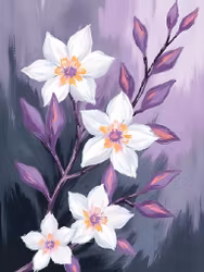 Graphic Art "Wild Flower 6310"