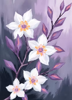 Graphic Art "Wild Flower 6310"