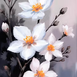 Graphic Art "Wild Flower 6315"