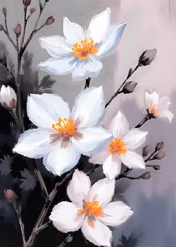 Graphic Art "Wild Flower 6315"