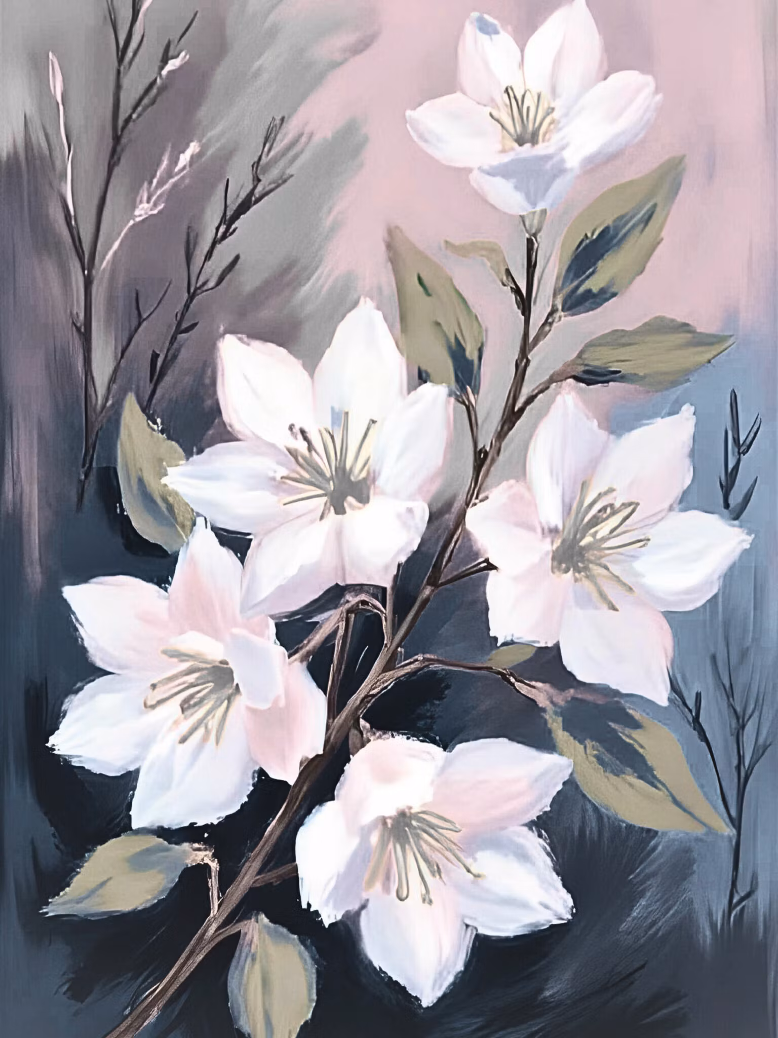 Graphic Art "Wild Flower 6320"