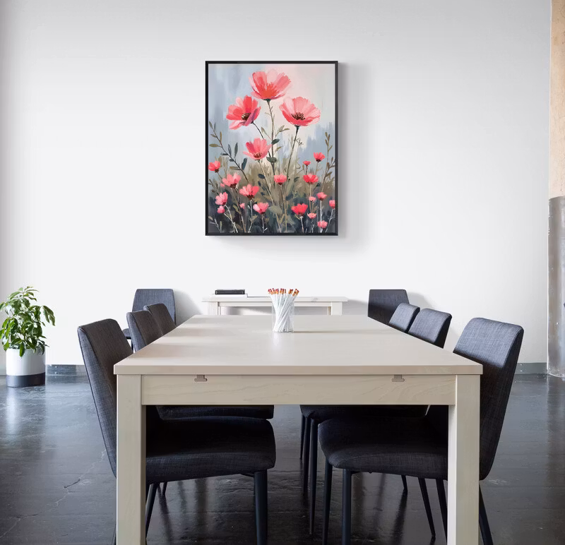 Graphic Art By Pär "Wild Flower 4135"