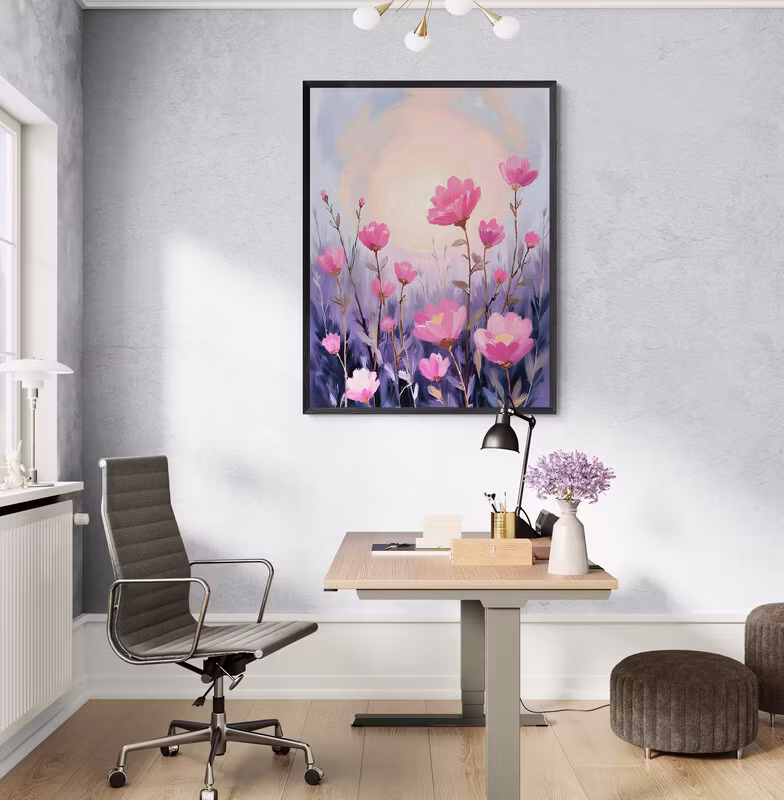 Graphic Art By Pär "Wild Flower 4139"