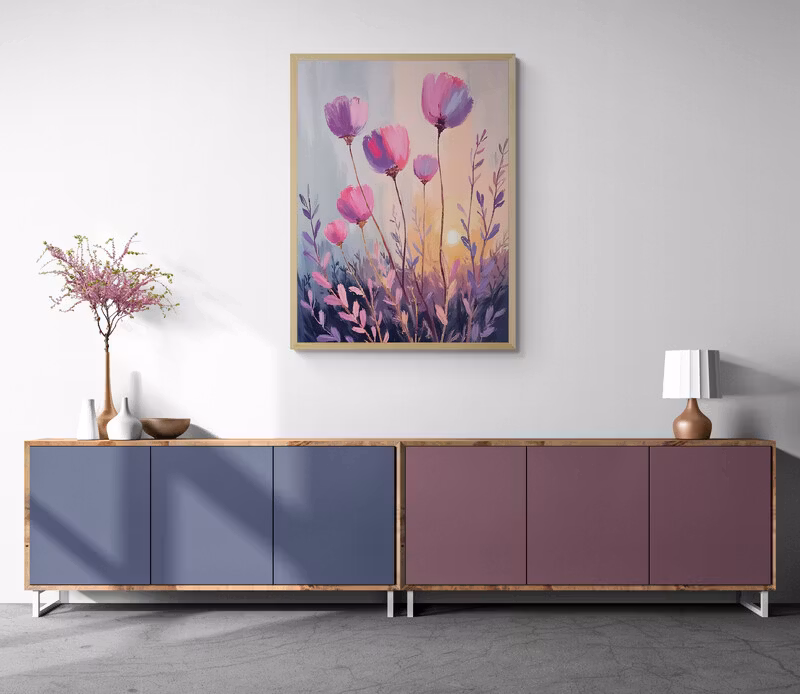 Graphic Art By Pär "Wild Flower 4145"