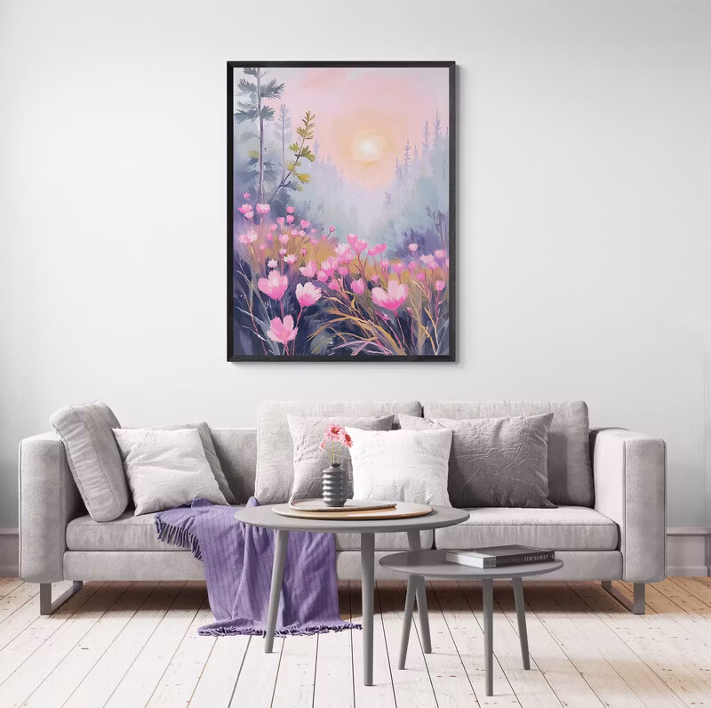 Graphic Art By Pär "Wild Flower 4148"