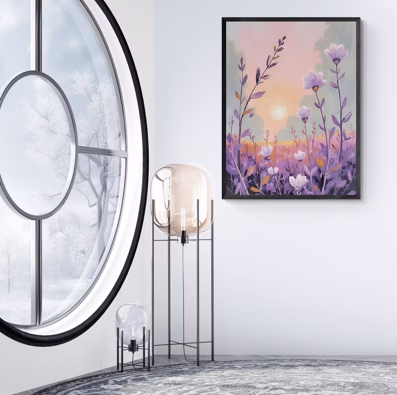 Graphic Art By Pär "Wild Flower 4150"