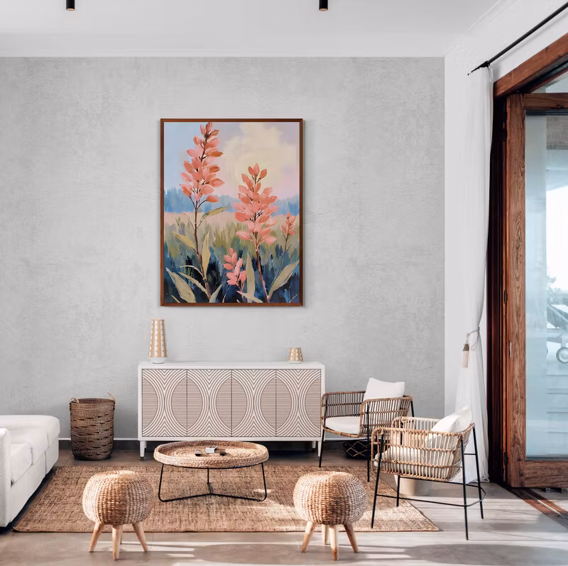 Graphic Art By Pär "Wild Flower 2527"