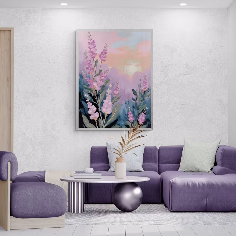 Graphic Art By Pär "Wild Flower 2519"