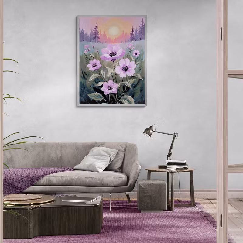 Graphic Art By Pär "Wild Flower 2517"