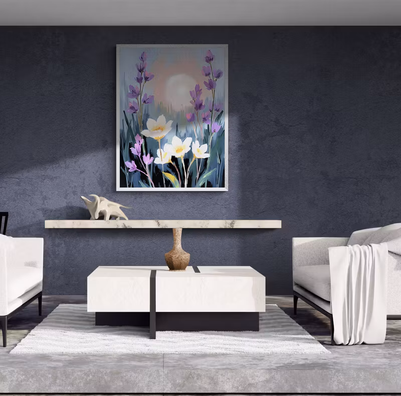 Graphic Art By Pär "Wild Flower 2504"