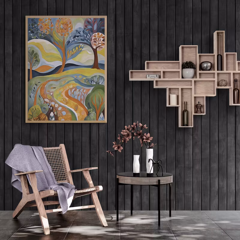 Graphic Art "I see life more and more clearly"