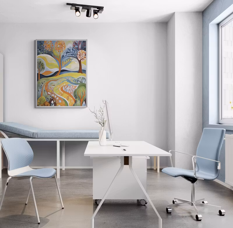 Graphic Art "I see life more and more clearly"