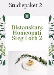 E-kurs på distans studiepaket Homeopati Steg 1 och 2